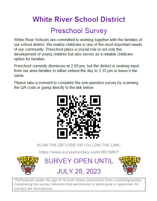 preschool survey