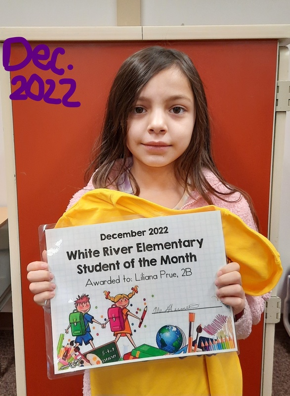 Student of the Month PicturesAugust 2022 to December 2022 White