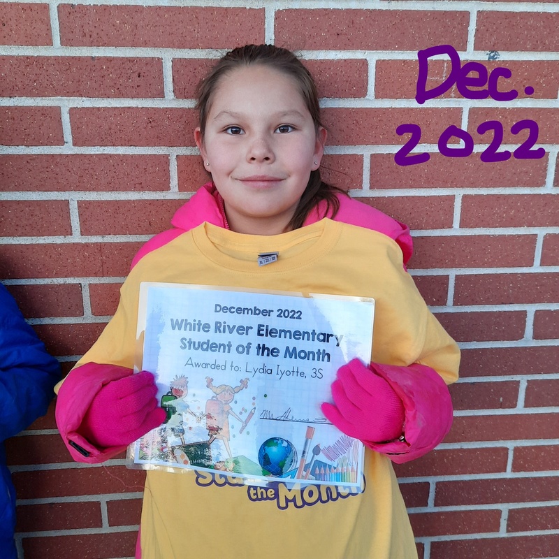 Student of the Month PicturesAugust 2022 to December 2022 White